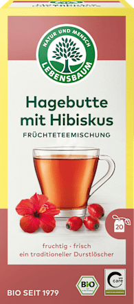 Früchteteemischung Hagebutte mit Hibiskus LEBENSBAUM