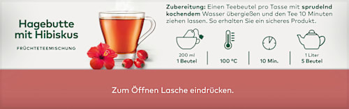 Früchteteemischung Hagebutte mit Hibiskus LEBENSBAUM