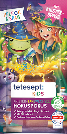 Badezusatz Knister-Farbwechselbad Hokuspokus tetesept: KIDS