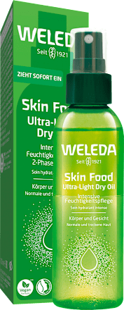 Ultra lahko suho olje za obraz in telo WELEDA