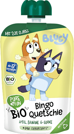 Quetschie Bingo Apfel, Banane & Gurke ab 12 Monaten hejo!