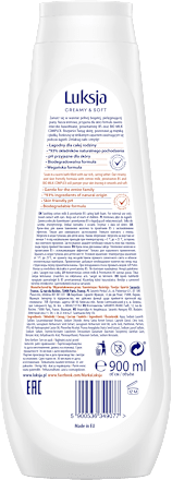 Płyn do kąpieli Creamy & Soft Cotton Luksja