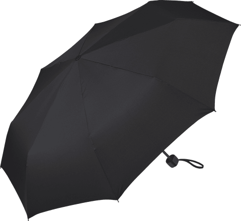 Parasol składany mini w kolorze czarnym Profissimo