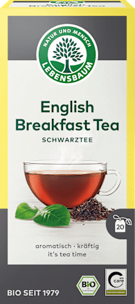 Schwarzer Tee "English Breakfast" (20 Beutel) LEBENSBAUM