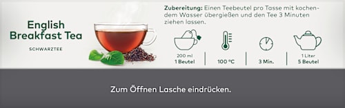 Schwarzer Tee "English Breakfast" (20 Beutel) LEBENSBAUM