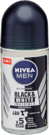 Deo roll-on Invisible for Black & White Original NIVEA MEN