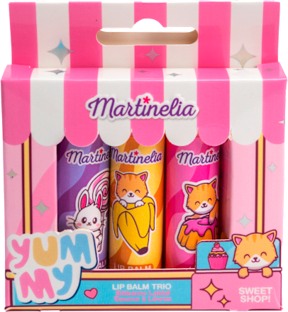 dárková sada balzámů na rty YUMMY Martinelia