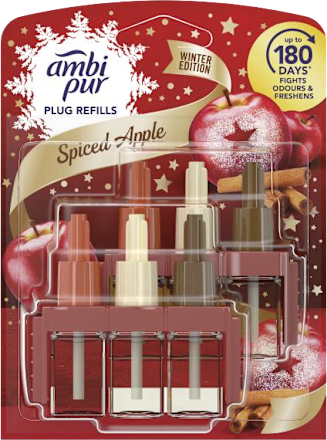 3volution náhradní náplň do osvěžovače vzduchu Spiced Apple 2x20 ml Ambi Pur