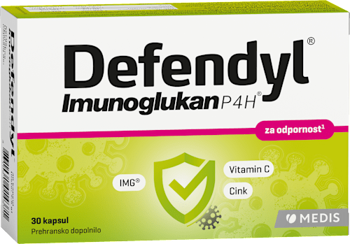 Imunoglukan P4H® prehransko dopolnilo za odpornost Defendyl