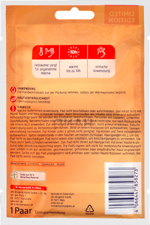Загряващи пачове за ръце Balea