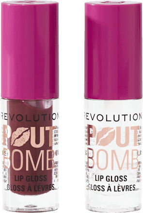 Pout Bomb Lip Gloss Duo poklon set REVOLUTION