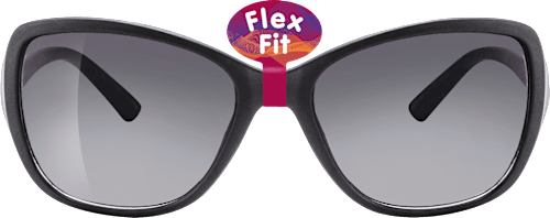 Slnečné okuliare Flex Fit - čierne SUNDANCE