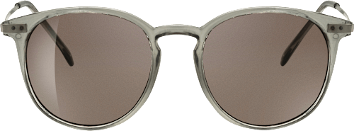 Uniseks sončna očala, prosojno siva sundance