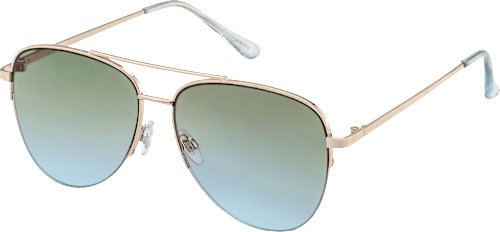 Slnečné okuliare pre dospelých - zlaté, lesklé SUNDANCE