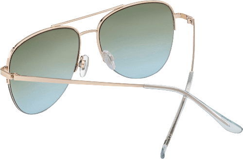 Slnečné okuliare pre dospelých - zlaté, lesklé SUNDANCE