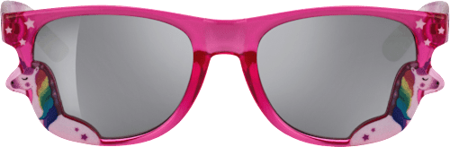 Sonnenbrille Kids, pink mit Einhorn & Sternen SUNDANCE