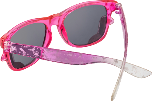 Sonnenbrille Kids, pink mit Einhorn & Sternen SUNDANCE