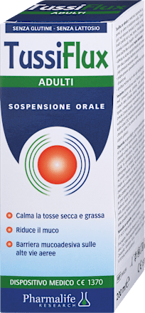 Sirup proti kašlju TussiFlux Pharmalife