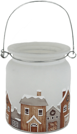 svícen na svíčku úzký, bílý MOREX