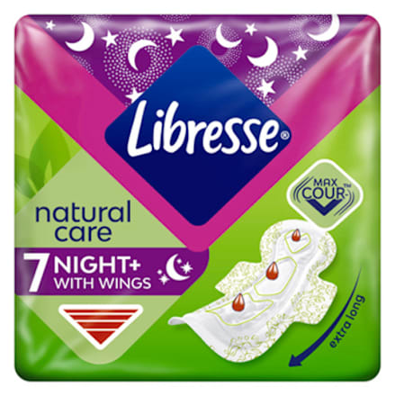 Дамски превръзки Natural Care Night Libresse