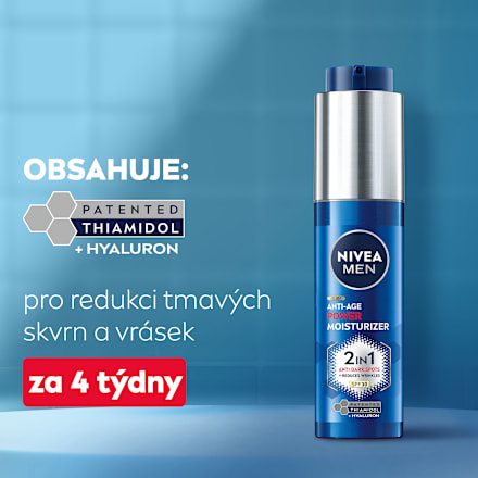 Anti-Age Power Moisturiser posilující krém 2 v 1 NIVEA MEN
