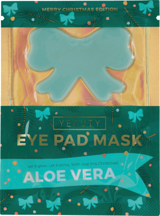 Augenpads X-Mas Schleife Aloe Vera (1 Paar) Yeauty
