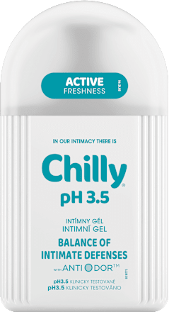 gel na intimní hygienu pH 3,5 Chilly