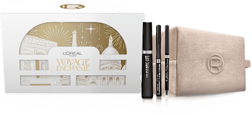 Pochette make-up LE VOYAGE ENCHANTE - Mascara Telescopic+Eyeliner e matita occhi L'ORÉAL PARiS