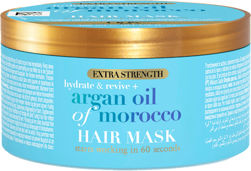 Mască de păr hidratantă cu ulei de argan ogx