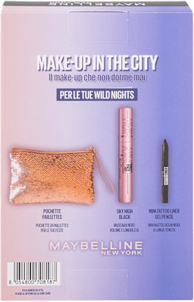 Pochette MAKE-UP IN THE CITY - Mascara Sky High MAYBELLINE NEW YORK