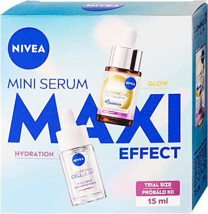 Ajándékcsomag Mini Serum Maxi Effect NIVEA