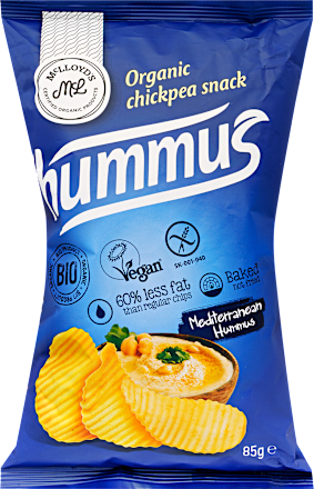 Bio hummusz snack chips McLLOYD´S