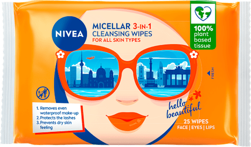 Почистващи мицеларни кърпички 3в1 NIVEA