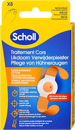 Tyúkszemirtó tapasz, vízálló Scholl