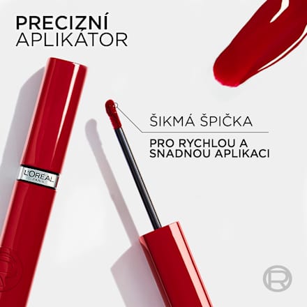 rtěnka Laque Resistance 520 Berry Bordeaux L'ORÉAL PARiS