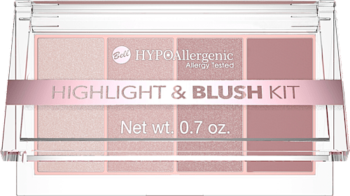 Paletă iluminator & blush 01 Bell HYPOAllergenic