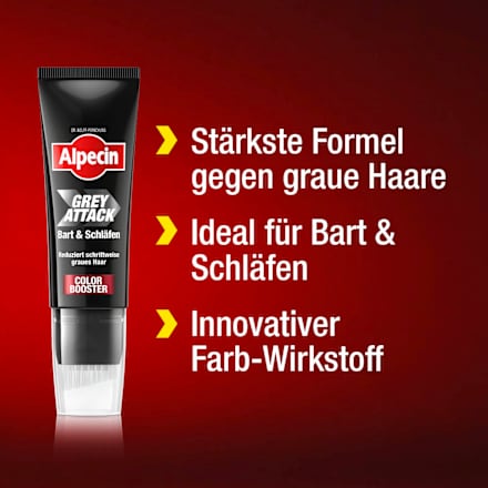 Shampoo Grey Attack Bart & Schläfen Color Booster Alpecin