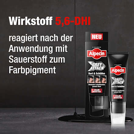 Shampoo Grey Attack Bart & Schläfen Color Booster Alpecin