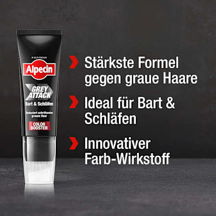 Shampoo Grey Attack Bart & Schläfen Color Booster Alpecin