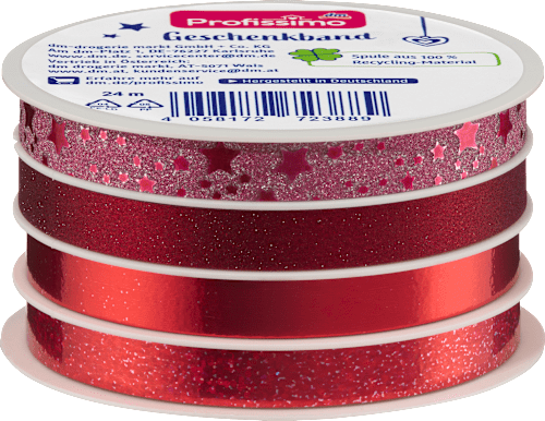 Ringelband-Set, rot (10 mm) Profissimo