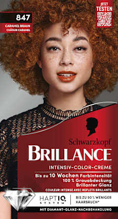 Intensive-Color-Creme - Nr. 847 Caramel Braun Schwarzkopf Brillance