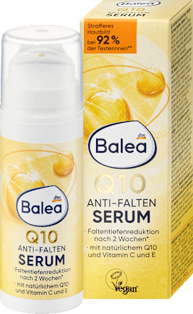 Q10 ránctalanító szérum C- és E-vitaminnal Balea