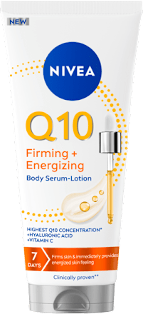 Loțiune-serum pentru corp Q10 cu efect de fermitate + revitalizare NIVEA