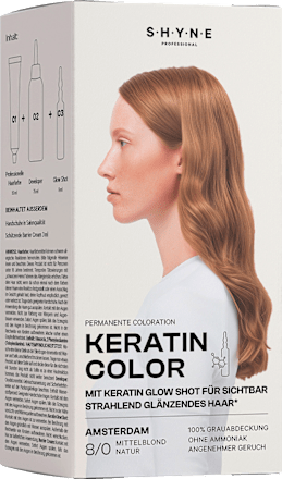Haarfarbe 8/0 Amsterdam Mittelblond Natur SHYNE Professional