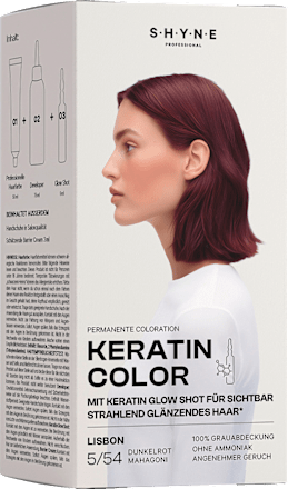 Haarfarbe 5/54 Lisbon Dunkelrot Mahagoni SHYNE Professional