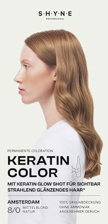 Haarfarbe 8/0 Amsterdam Mittelblond Natur SHYNE Professional