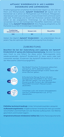 Kindermilch Pronutra ab 2 Jahren Aptamil