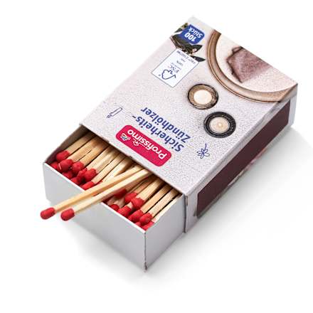 Кибритени клечки, 3x100бр Profissimo