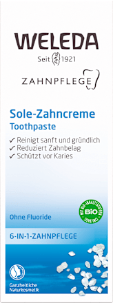 Zahnpasta Sole fluoridfrei WELEDA