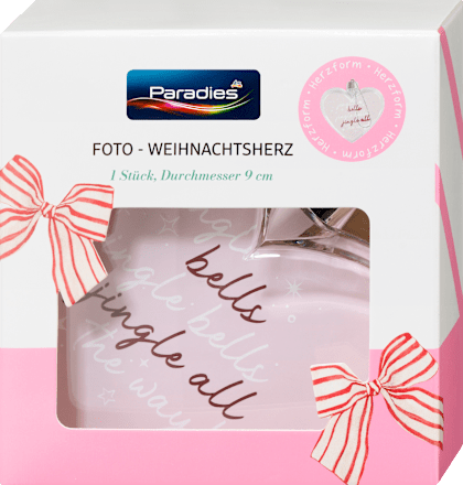 Foto-Weihnachtsherz Paradies